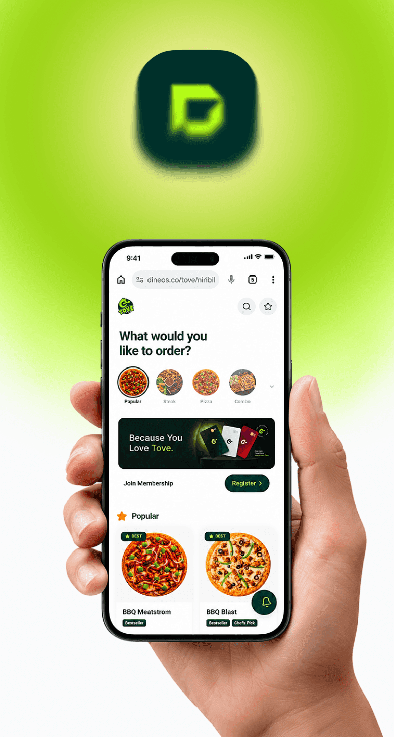 Digital menu